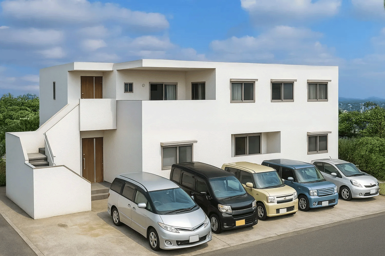 姉妹で実現、独立型二世帯住宅